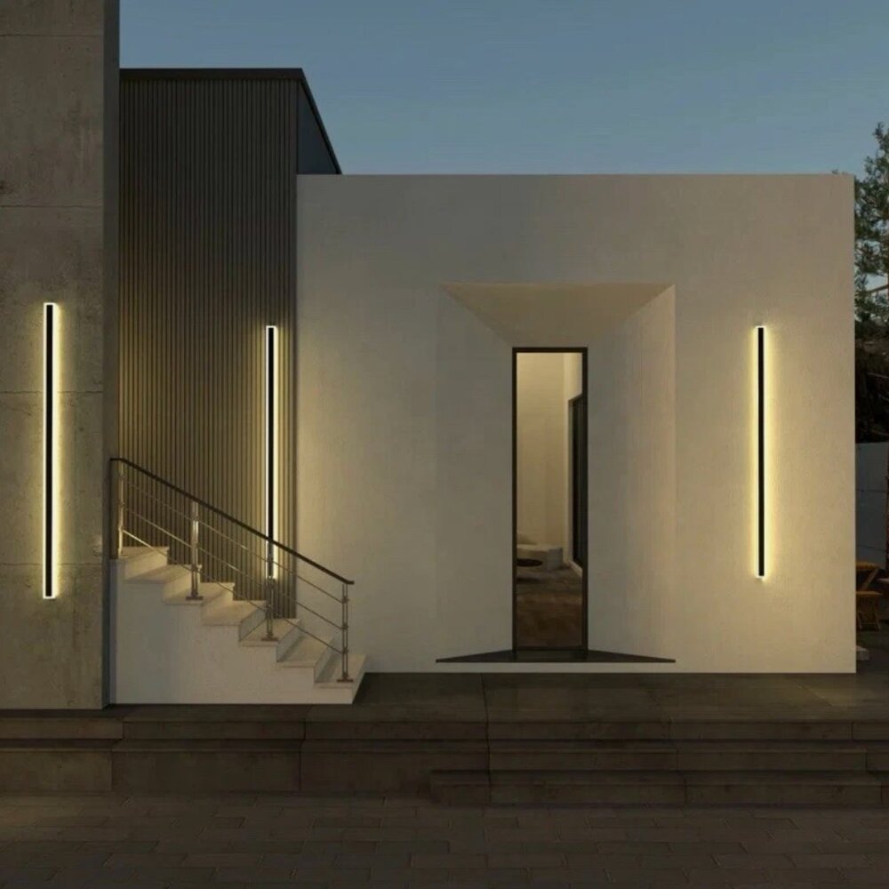 Immense Outdoor Wall Lamp IP65/ Hardwired - Warm 3000K